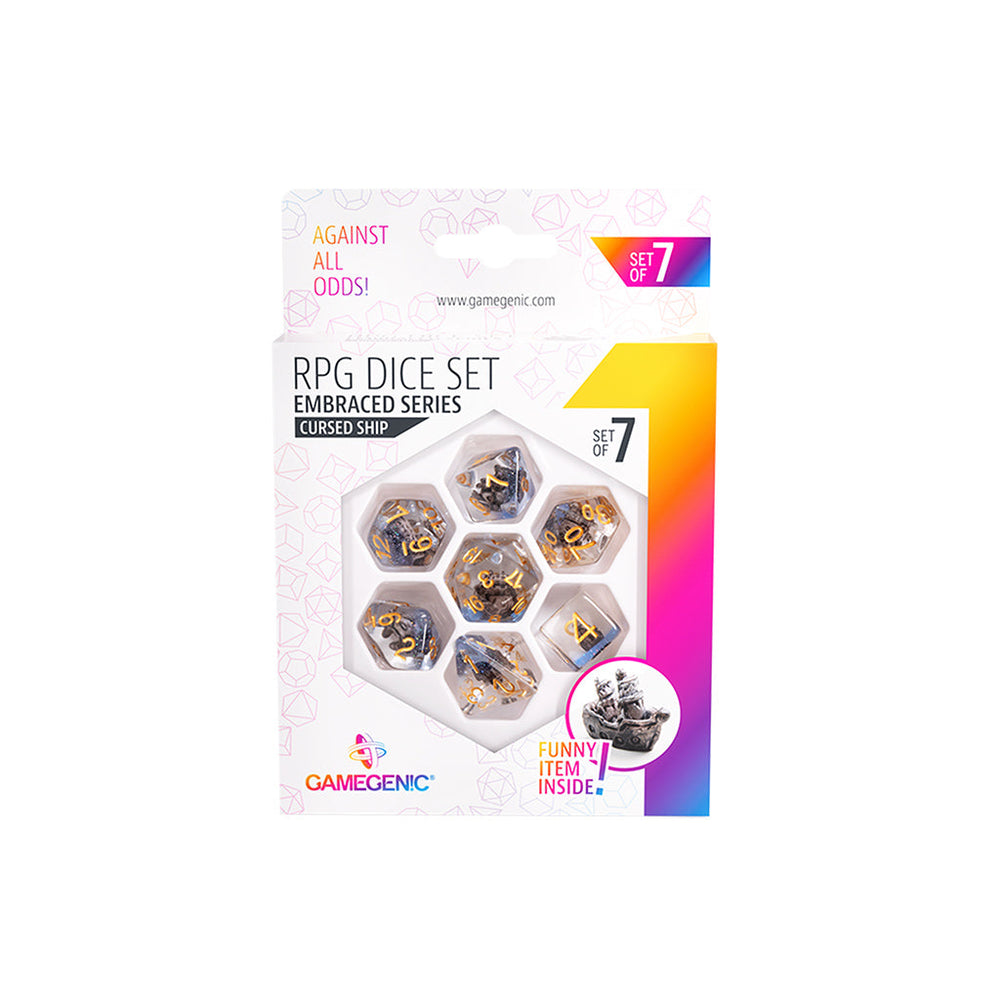 Gamegenic Embraced Series - Cursed Ship - RPG Dice Set (7pcs)