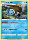 Blastoise 17 78 Pokmon Go Holofoil
