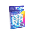 Gamegenic Glow Series - Icy Crumbs - RPG Dice Set (7 pcs)