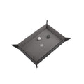 Magnetic Dice Tray Rectangular Black / Grey