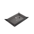 Magnetic Dice Tray Rectangular Black / Grey