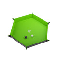 Magnetic Dice Tray Hexagonal Black/Green