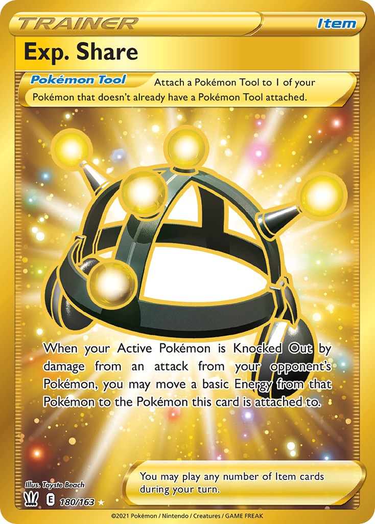 Exp Share 180 163 Battle Styles Holofoil