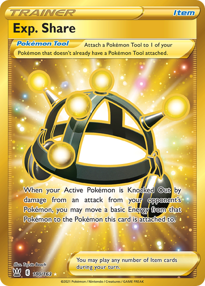 Exp Share 180 163 Battle Styles Holofoil