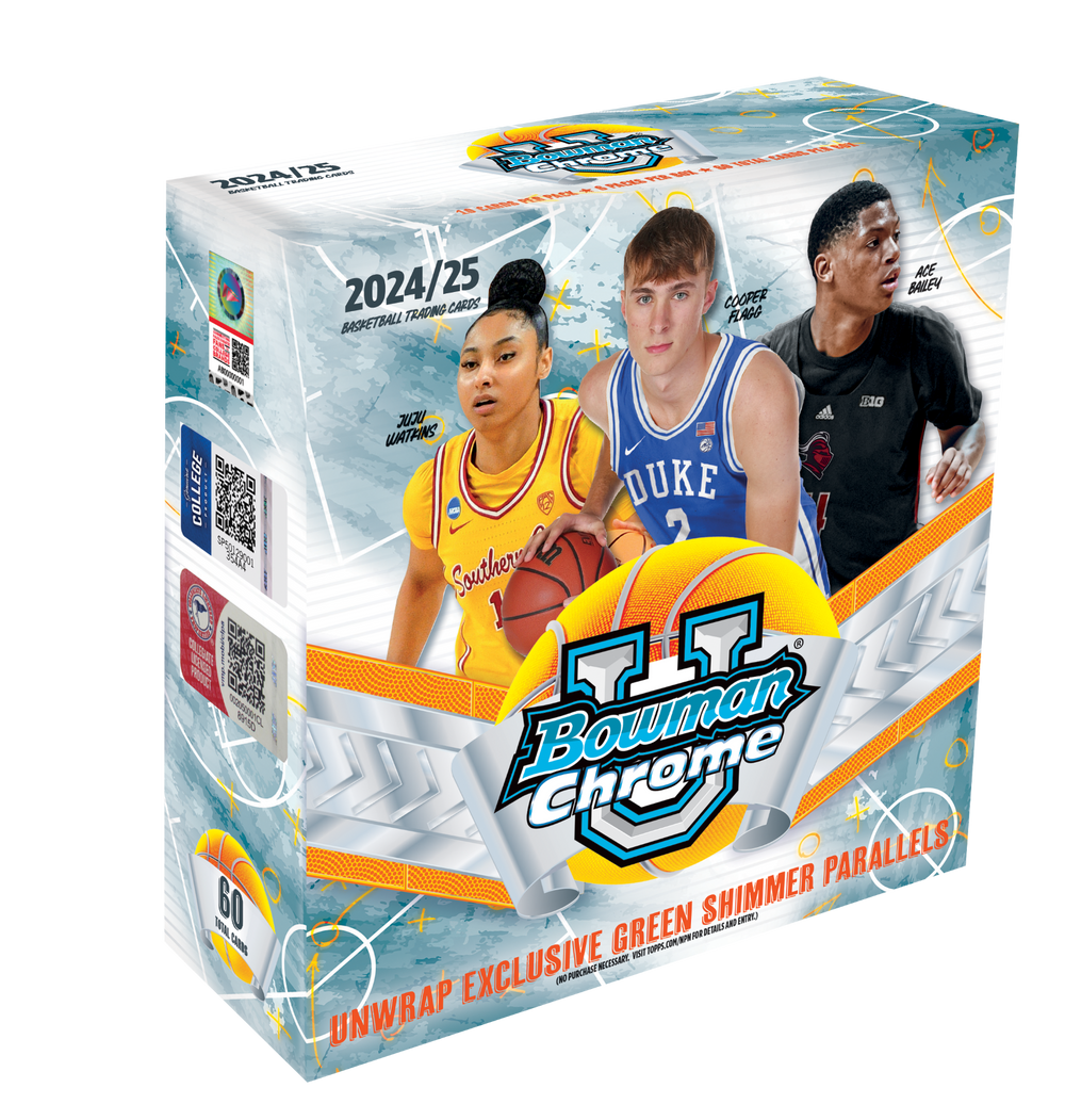 2024/25 Bowman Chrome University Basketball Mega Box