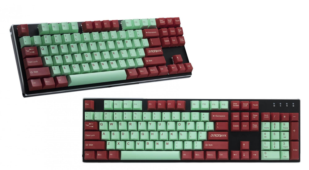 Tai-Hao Jukebox Cubic Profile Double Shot ABS Keycaps