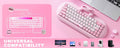 Yunzii C68 Cat Silicone 65% Hotswap Bluetooth + 2.4 GHz. RGB Mechanical Keyboard