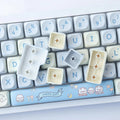 Yunzii Cutie Kitty 144 Key MOA Profile Dye Sub PBT Keycap Set
