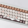 Yunzii Chocolate 137 Key MOA Profile Dye Sub PBT Keycap Set