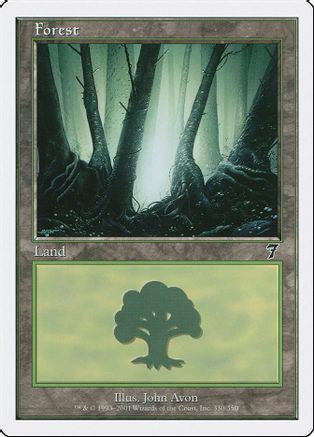 Forest (330) (7ED-330) - 7th Edition Foil