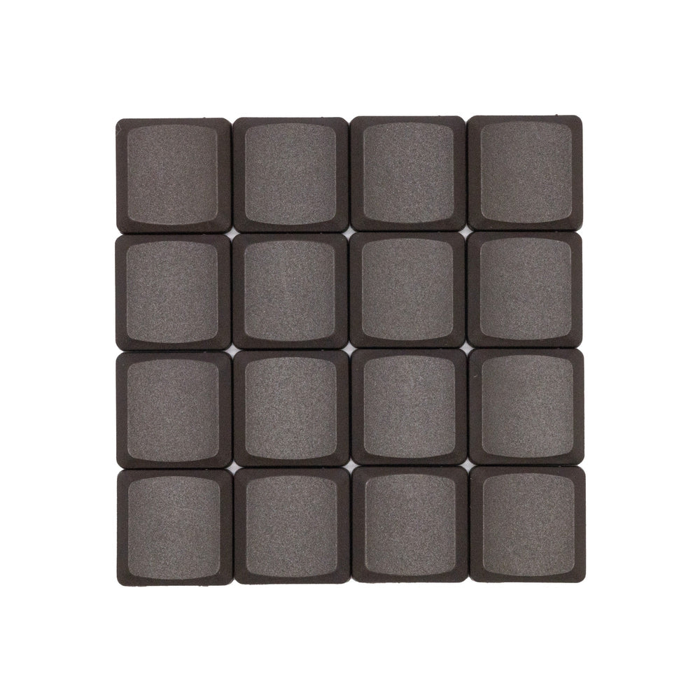 Tai-Hao Deep Mocha THT Blank 18 Key PBT Low Profile Keycap Set