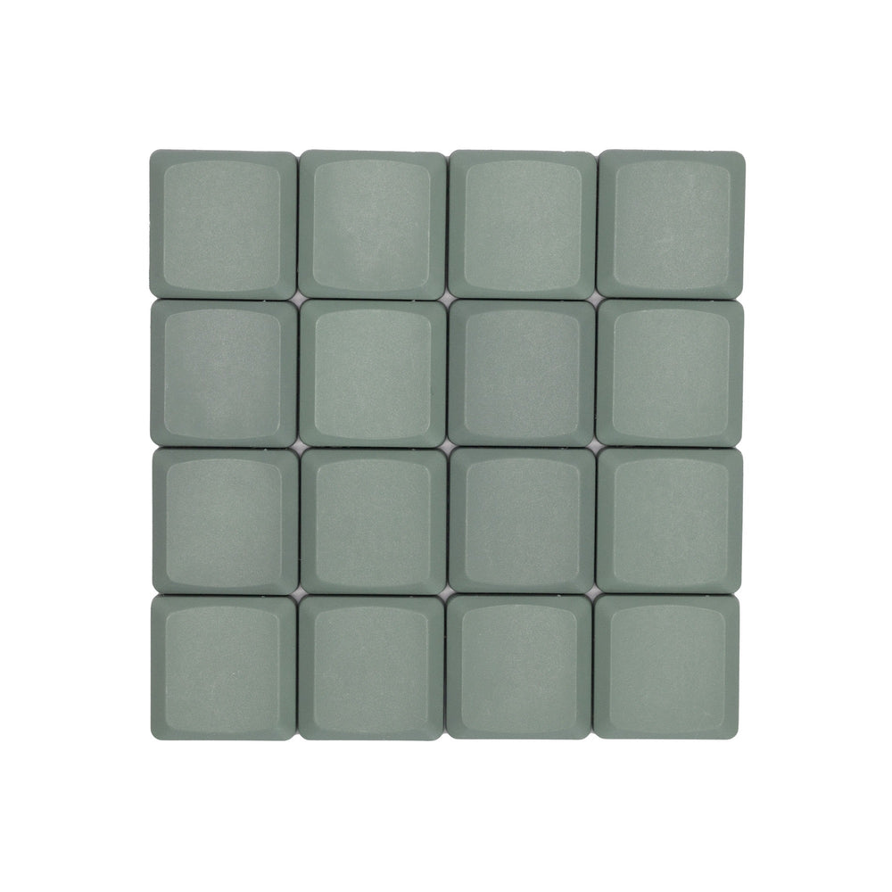 Tai-Hao Forest Green THT Blank 18 Key PBT Low Profile Keycap Set