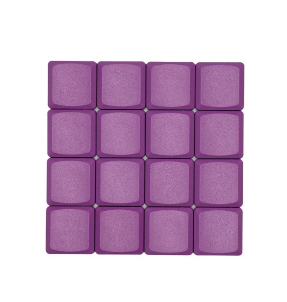 Tai-Hao Purple THT Blank 18 Key ABS Low Profile Keycap Set