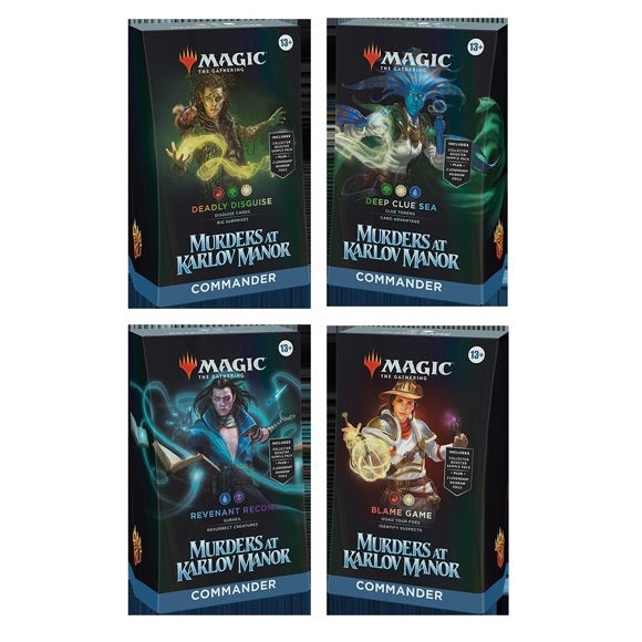Magic: The Gathering - Murders at Karlov Manor Commander Deck - Deadly Disguise