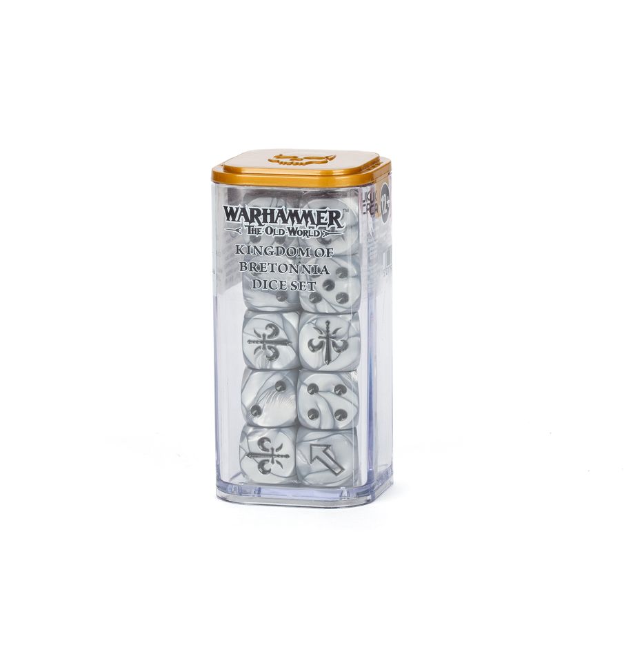 Warhammer The Old World Kingdom of Bretonnia Dice Set