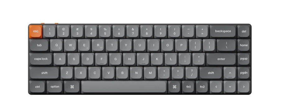 Keychron K7 Max 65% Bluetooth + 2.4 GHz. RGB Low Profile Win + Mac Mechanical Keyboard