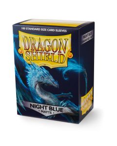 Dragon Shield Standard Matte Card Sleeves Night Blue 100ct