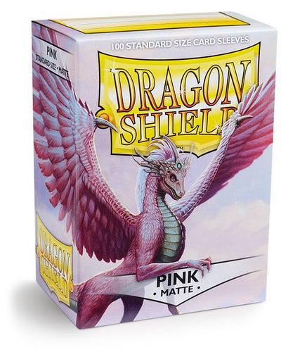 Dragon Shield Standard Matte Card Sleeves Pink 100ct