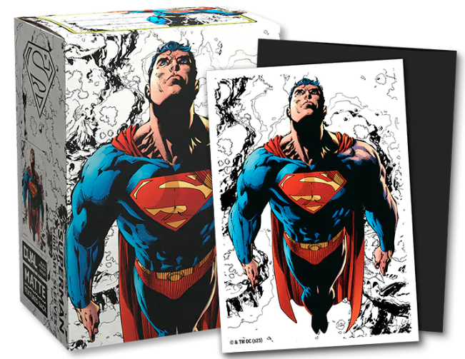 Dragon Shield Standard Matte Dual Art Card Sleeves Superman (Full Color) 100ct