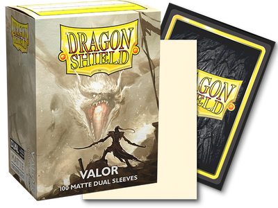 Dragon Shield Standard Matte Dual Card Sleeves Valor 100ct