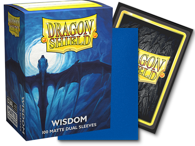 Dragon Shield Standard Matte Dual Card Sleeves Wisdom 100ct