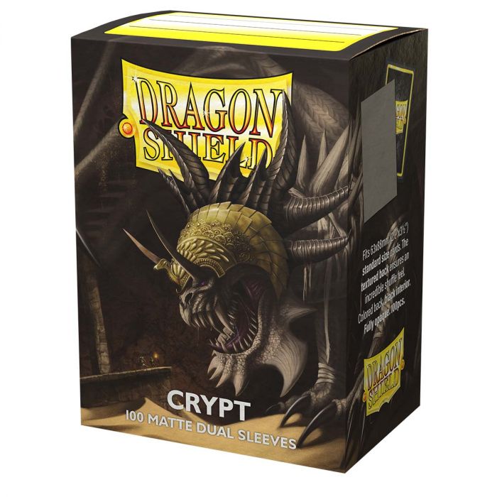 Dragon Shield Standard Matte Dual Card Sleeves Crypt Neonen 100ct