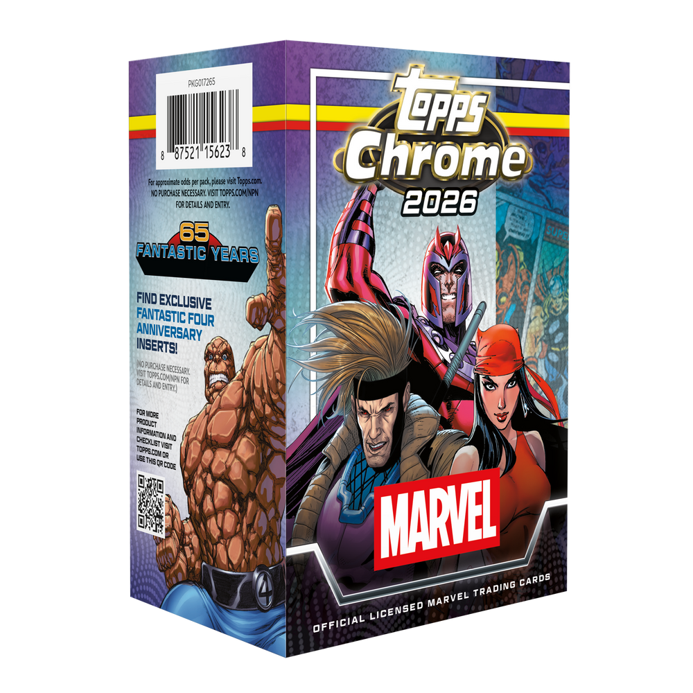 2026 Topps Marvel Comics Chrome Blaster Box