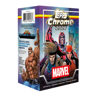 2026 Topps Marvel Comics Chrome Blaster Box