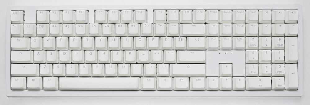 Ducky Zero 6108 White Hotswap Wireless RGB Mechanical Keyboard