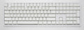 Ducky Zero 6108 White Hotswap Wireless RGB Mechanical Keyboard