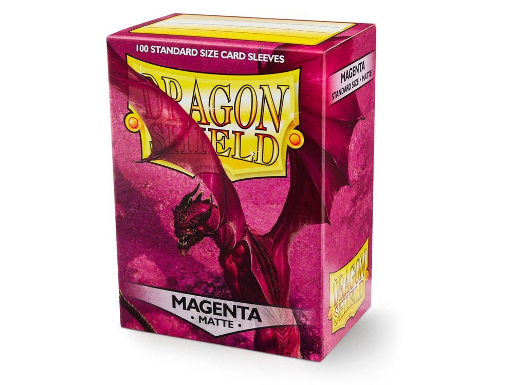 Dragon Shield Standard Matte Card Sleeves Magenta 100ct