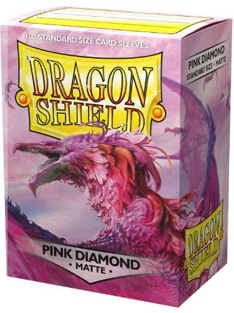 Dragon Shield Standard Matte Card Sleeves Pink Diamond 100ct