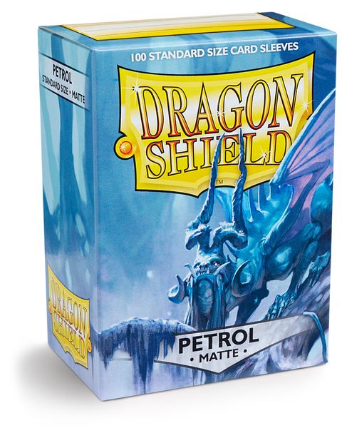 Dragon Shield Standard Matte Card Sleeves Petrol 100ct