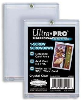 Ultrapro 1-Screw Screwdown Card Holder