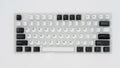 Meko Pink / Black / White 147 Key Cherry Profile Double Shot PBT Keycap Set