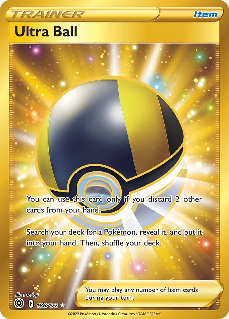 Ultra Ball 186 172 Brilliant Stars Holofoil