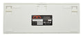 MK MK84 White Case Blue LED 75% Mechanical Keyboard