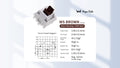 Wuque Studio Brown 55g Tactile PCB Mount Switch