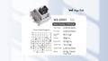 Wuque Studio Grey Silent 50g Tactile PCB Mount Switch