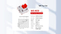 Wuque Studio Red 55g Linear PCB Mount Switch