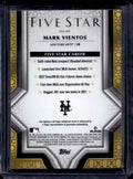 2023 Topps Five Star Mark Vientos #FSA-MV Rookie Autograph