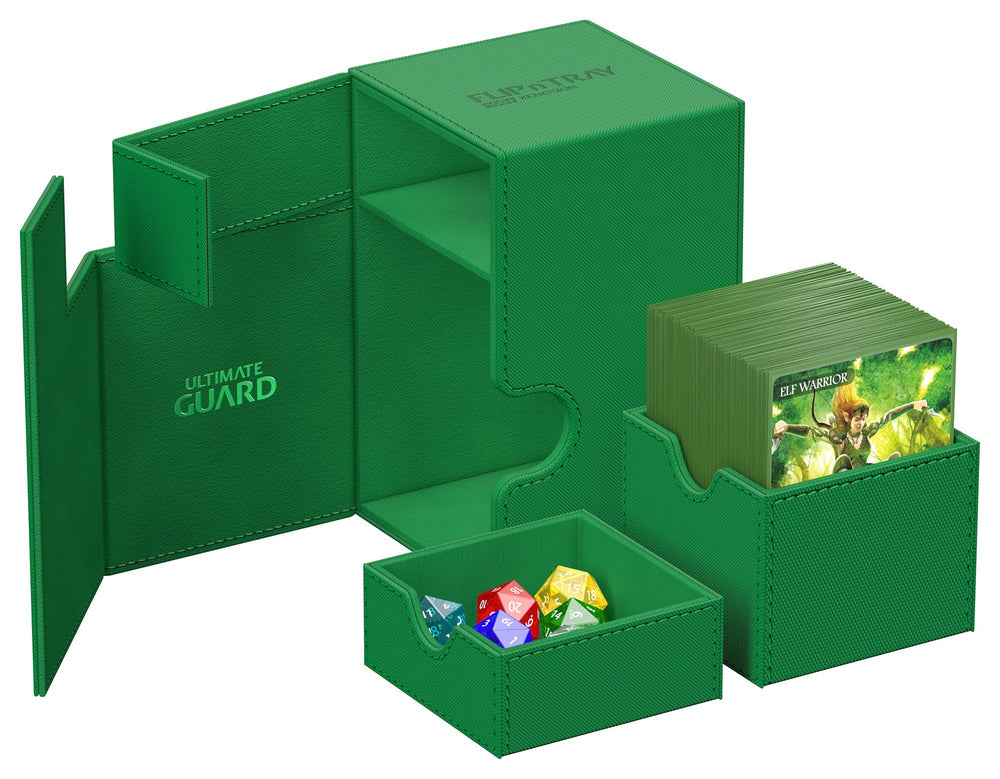 Ultimate Guard Flip N' Tray 100+ Monocolor - Green