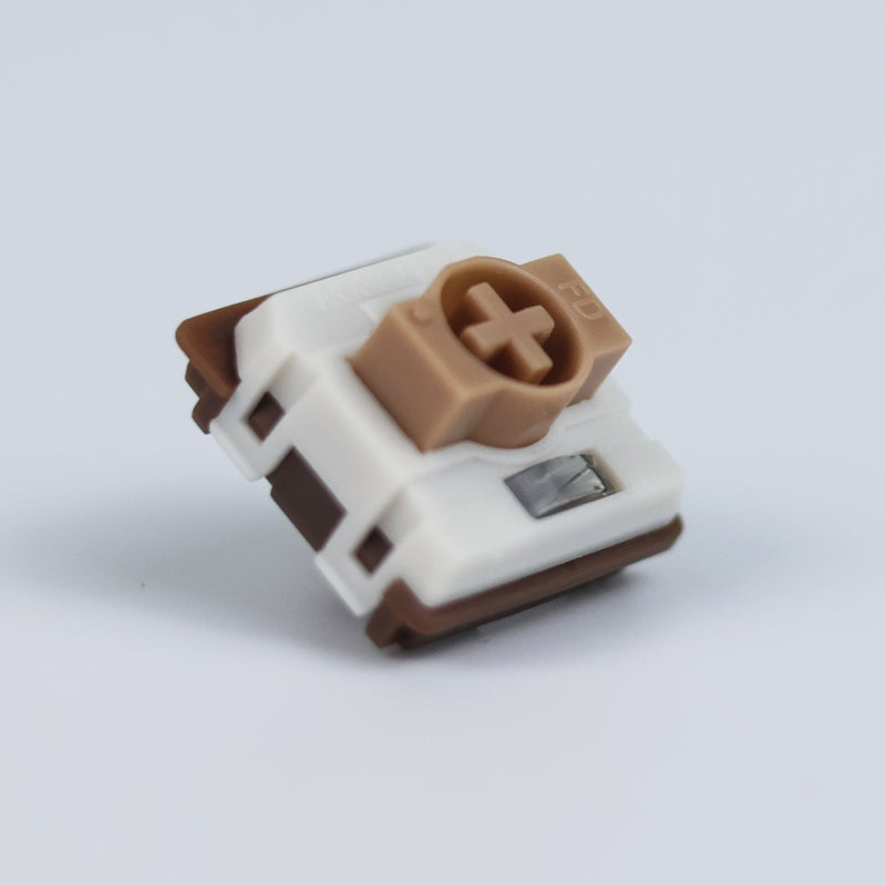 Gateron KS-33 Low Profile Chocolate 2.0 55g Tactile Plate Mount Switch