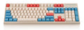 Leopold FC900RBT V2 Coral / Blue Wireless Keyboard