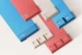 Leopold FC900RBT V2 Coral / Blue Wireless Keyboard