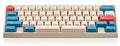 Leopold FC630MBT Coral / Blue 60% Bluetooth Mechanical Keyboard