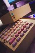 Tai-Hao Love in Paris 150 Key OEM Profile Double Shot PBT Backlit Keycap Set with Matching Desk Mat