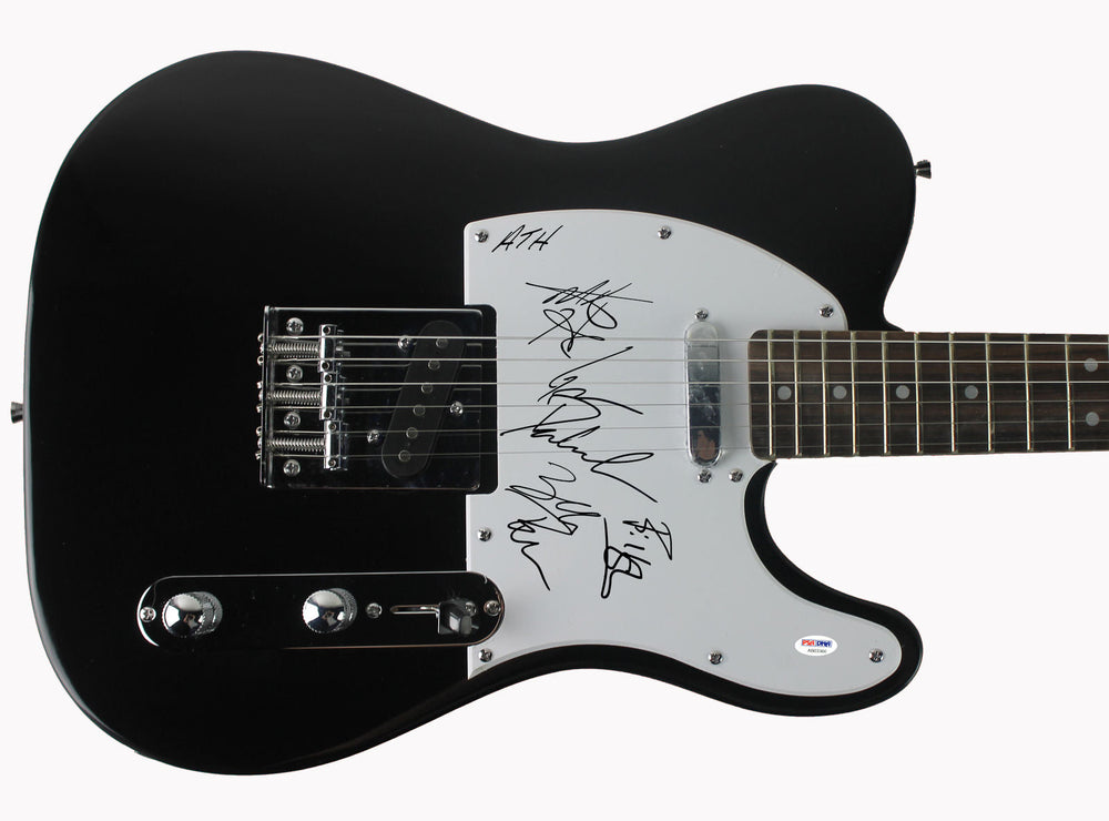 A Thousand Horses (Brown, DeLoach, Hobby & Satcher) Signed Guitar PSA #AB03366