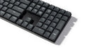 Keychron White on Black 135 Key LSA Profile ABS Backlit Keycap Set