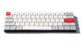 Keychron Light Grey / White 133 Key LSA Profile Dye Sub PBT Keycap Set